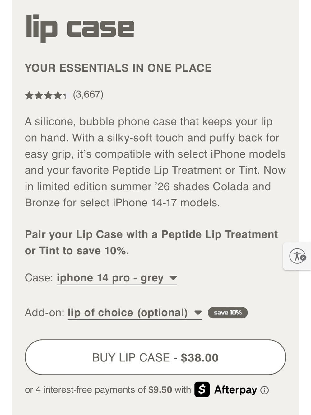 RHODE LIP CASE - Picture 4 of 4